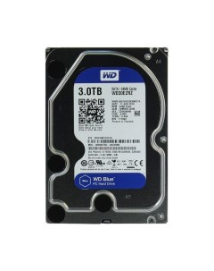 Жесткий диск HDD Western Digital Blue 3Tb 30EZAZ Wd