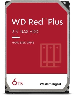Жесткий диск HDD Western Digital Red Plus 6Tb 60EFZX Wd