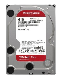 Жесткий диск HDD Western Digital Red Plus 4Tb 40EFZX Wd