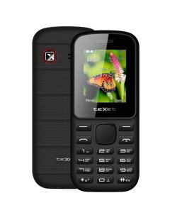 Мобильный телефон TM 130 Black Red Texet