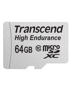Карта памяти microSD 64GB microSDXC Class 10 SD адаптер MLC Transcend