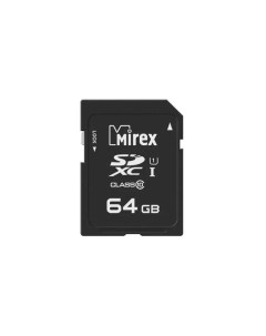 Карта памяти SD 64GB SDXC Class 10 UHS I 13611 SD10CD64 Mirex