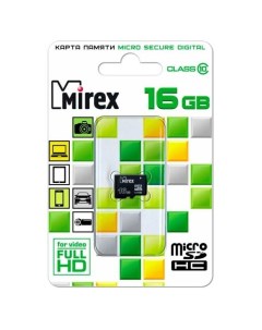 Карта памяти MicroSDHC 16Gb Class 10 13612 MC10SD16 Mirex