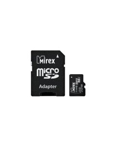 Карта памяти MicroSD 16Gb Class 10 UHS I 13613 ADSUHS16 adapter Mirex