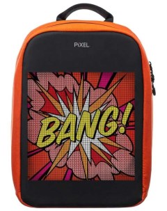 Рюкзак Max для ноутбука оранжевый Pixel