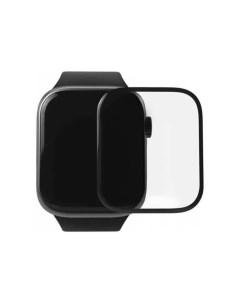 Стекло защитное Apple Watch s4 s5 s6 SE 40 mm с бампером черный УТ000022678 Red line