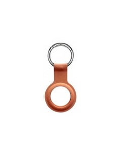 Чехол брелок Silicon Key Ring для AirTag Orange Devia