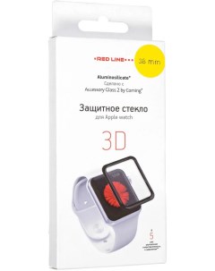 Стекло защитное Apple Watch 38 mm Full screen 3D tempered glass УТ000012851 Corning