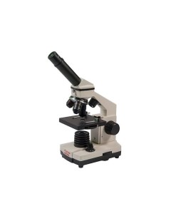 Микроскоп школьный 40х 1280х с видеоокуляром в кейсе Эврика