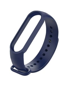 Ремешок для фитнес браслета для Xiaomi Mi Band 7 синий Borasco