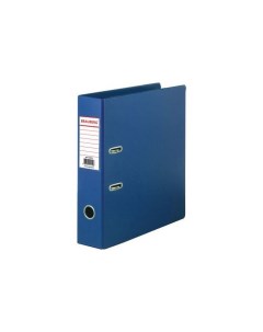 Папка регистратор с двухсторонним покрытием из ПВХ 70 мм синяя 222655 Brauberg