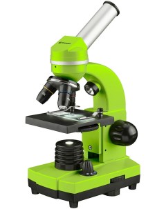 Микроскоп Junior Biolux SEL 40 1600x зеленый Bresser