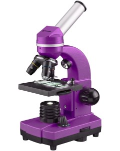 Микроскоп Junior Biolux SEL 40 1600x фиолетовый Bresser
