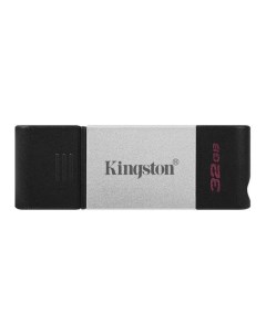 Флешка 32Gb DataTraveler 80 DT80 32GB USB3 0 черный Kingston