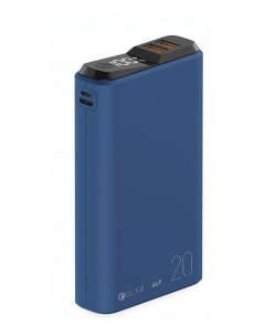 Внешний аккумулятор QS 20 20000mAh deep blue Olmio