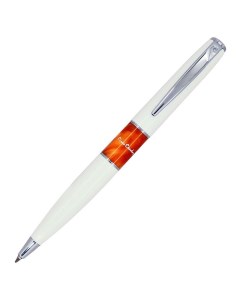 Ручка шариковая Libra PC3501BP 02 White Orange Pierre cardin