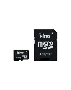 Карта памяти MicroSDHC 4Gb Class 10 13613 AD10SD04 adapter Mirex