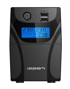 ИБП Back Power Pro II Euro 650 черный Ippon