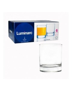 Набор стаканов ИСЛАНДИЯ 6шт 300мл низкие J0019 Luminarc