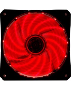 Вентилятор для корпуса DFAN LED RED 120x120x25mm 3 pin 4 pin Molex 23dB 115gr LED Ret Digma