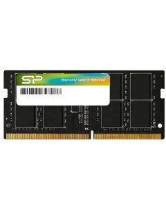 Модуль памяти SODIMM DDR4 32GB SP032GBSFU266X02 PC4 21300 2666MHz CL19 1 2В 260 pin single rank reta Silicon power