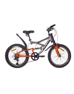 Велосипед детский BLACK AQUA GL 108V серый оранжевый GL 108V серый оранжевый Black aqua
