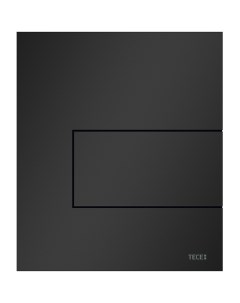 Клавиша смыва Square Urinal 9242813 для писсуара Черная матовая Tece