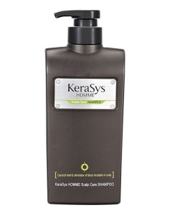 Шампунь для лечения кожи головы Homme Scalp Care Shampoo Шампунь 550мл Kerasys