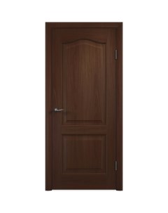 Дверь межкомнатная Антик глухая ПВХ ламинация цвет итальянский орех 90x200 см Verda