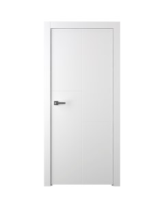 Дверь межкомнатная Лацио 1 глухая эмаль цвет белый 60x200 см Belwooddoors