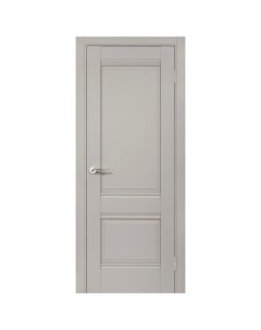 Дверь межкомнатная глухая с замком и петлями в комплекте Классико 42 70x200 см HardFlex цвет серый Portika