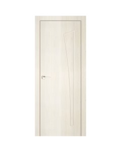 Дверь межкомнатная Белеза глухая финиш бумага ламинация цвет тернер белый 90x200 см Принцип
