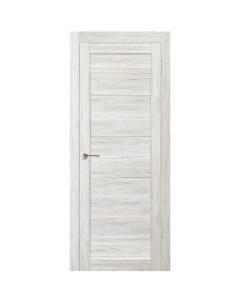 Дверь межкомнатная Тиволи глухая ПВХ ламинация цвет рустик серый 90x200 см с замком и петлями Марио риоли