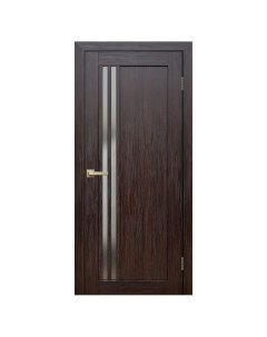 Дверь межкомнатная Дукато вертикальная глухая Hardflex ламинация цвет акация 60x200 см с замком и пе Artens