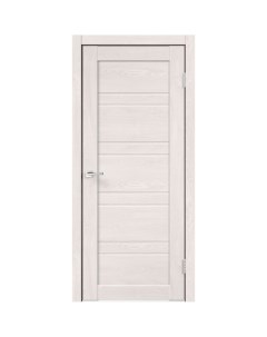 Дверь межкомнатная глухая без замка и петель в комплекте Лайн 80x200 см HardFlex цвет дуб тернер бел Velldoris