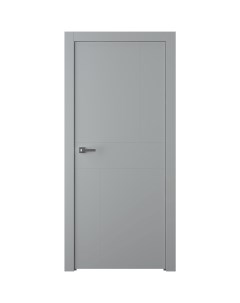 Дверь межкомнатная Лацио 2 глухая эмаль цвет серый 80x200 см Belwooddoors