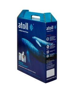 Набор картриджей Atoll А 301 для нормальной воды 3 ступени Без бренда