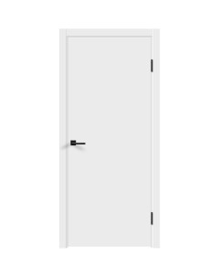 Дверь межкомнатная глухая Бланка 90x200 см эмаль цвет белый Velldoris