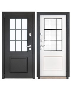 Дверь входная металлическая Порта 88x205 см левая белая Portika