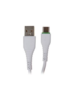 Аксессуар USB Type C 3А 1m White УТ000036398 Red line