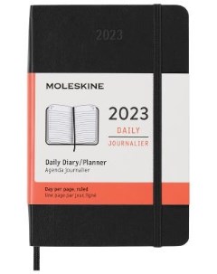 Ежедневник датированный Classic Daily Pocket Soft 90x140 мм Moleskine