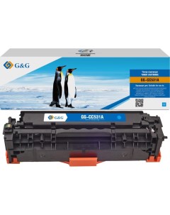 Картридж для лазерного принтера GG CC531A G&g
