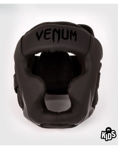 Детский боксерский шлем Challenger Black Black Venum