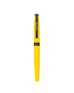 Ручка перьевая с конвертером перо EF 0 4 мм цвет цедра лимона Малевичъ