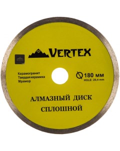 Сплошной алмазный диск Vertextools