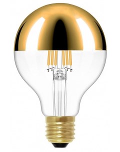 Лампа светодиодная Edison Bulb E27 6Вт 2700K G80LED Gold Loft it