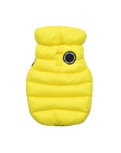 Жилет для собак утеплённый Ultra Light Vest B жёлтый M Южная Корея Puppia