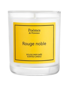 ROUGE NOBLE Свеча ароматизированная Poemes de provence