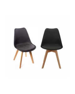 Комплект из 2 х стульев Eames Bon чёрный Bradexhome