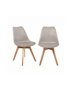 Комплект из 2 х стульев Eames Bon латте Bradexhome